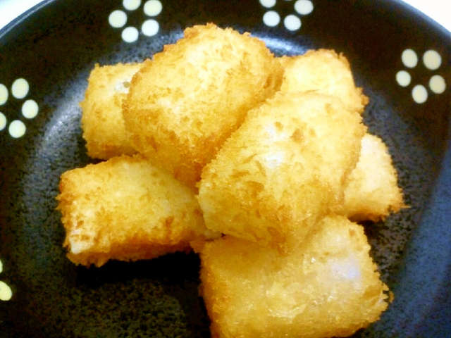 お餅アレンジ!揚げ餅ならぬ、お餅のフライ